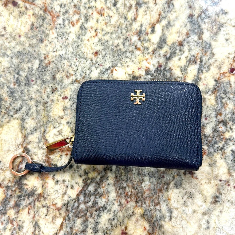 tory burch keychain wallet